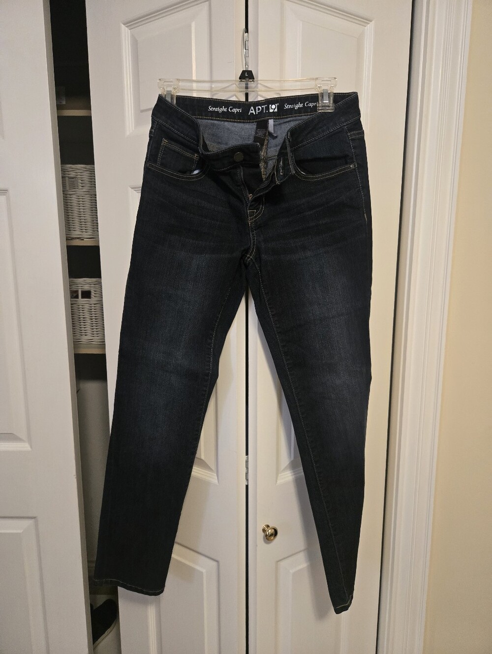 Apt. 9 Women's Skinny Jeans in Dark Blue Wash